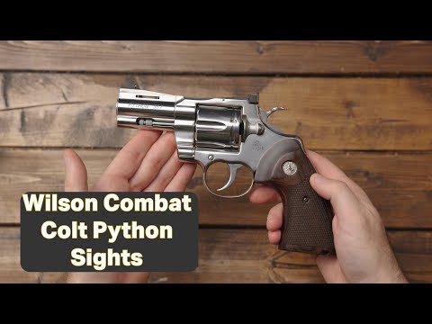 Colt Python/ Wilson Combat Sights