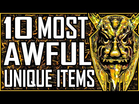 Morrowind - 10 Most AMAZINGLY AWFUL Unique Items