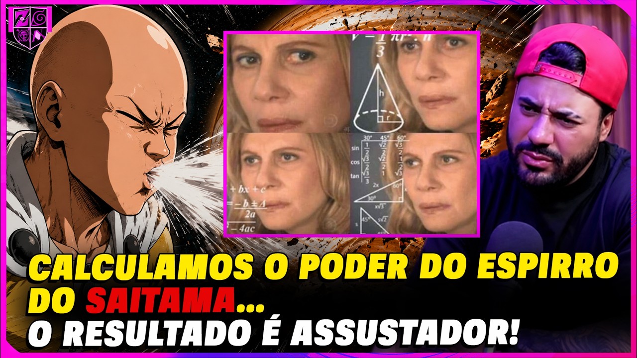 CALCULAMOS O PODER DO ESPIRRO DO SAITAMA... O RESULTADO É ASSUSTADOR - FRED ANIMES