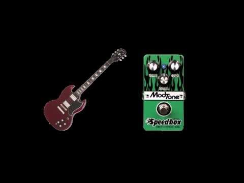 epiphon sg 400 pro + modtone speedbox distortion