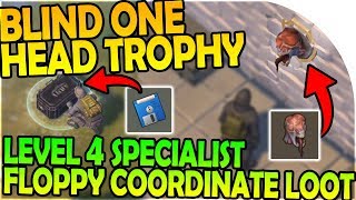 THE BLIND ONE TROPHY HEAD + LEVEL 4 SPECIALIST FLOPPY LOOT - Last Day On Earth Survival 1.6.9 Update