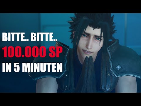 FF7 Reunion Crisis Core 100.000 SP Farm in 5 Minuten - SP Farming Guide für Fusionen - Mog Amulett