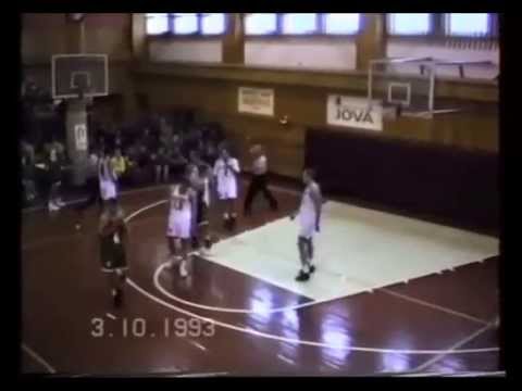 LKL. Plungės Olimpas - Kauno Žalgiris 1993 10 03