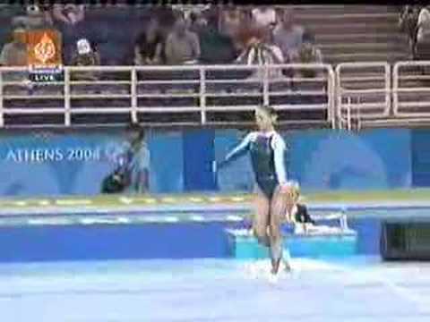 Alona Kvasha (UKR) - 2004 Olympics - Qual FX