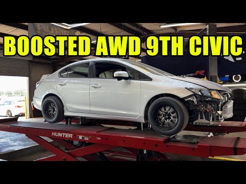 WELTWEIT ERSTER AWD FB6 CIVIC SI VOLLSTÄNDIG FERTIGGESTELLT!