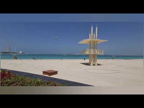 Top10 cleanest beach in the world दुनिया के 10 सबसे स्वच्छ समुद्र तट  (Abu Dhabi ) Harish Bisht