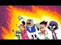 Teen Titans Go Kicking A Ball And Pretending To Be Hurt