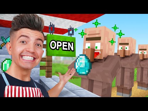 PrestonPlayz - I OPENED a SHOP in Minecraft…