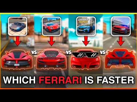 Ferrari Top Speed - Extreme & Ultimate Car Driving Simulator & Car Parking Multiplayer & DSS 2020