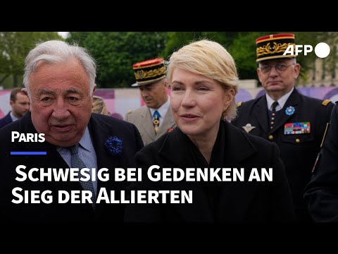 Bundesratspräsidentin Schwesig bei Gedenken an Sieg der Allierten in Paris | AFP