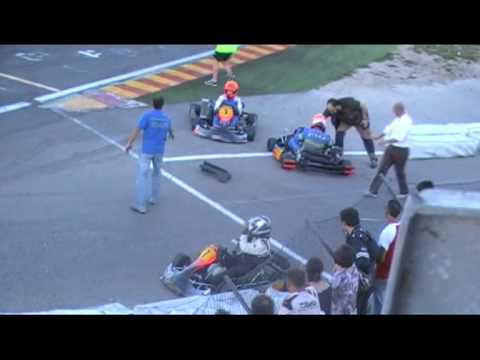 ClubKart - Campionato FunKart 2009 - Incidente Gara 6A - Ottobiano (PV) - 13.06.09