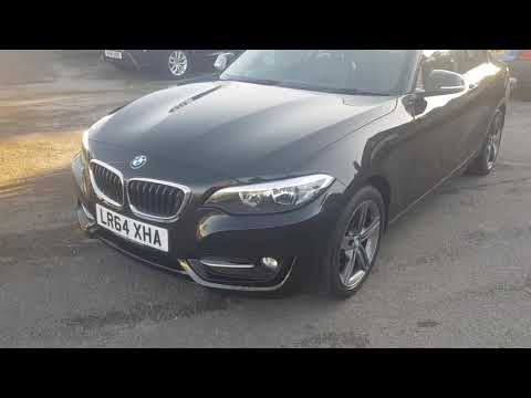 BMW 218d Sport Coupe at Cramag