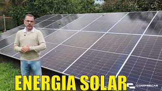 Energia Solar - Monitorando a produção de energia