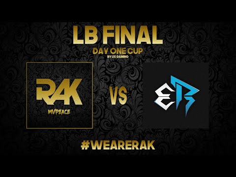 RAK MVPeace vs Eraiize Gaming | Day One Cup by UX Gaming | LB FINAL (WON)