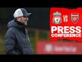 Jürgen Klopp's Carabao Cup press conference | Arsenal