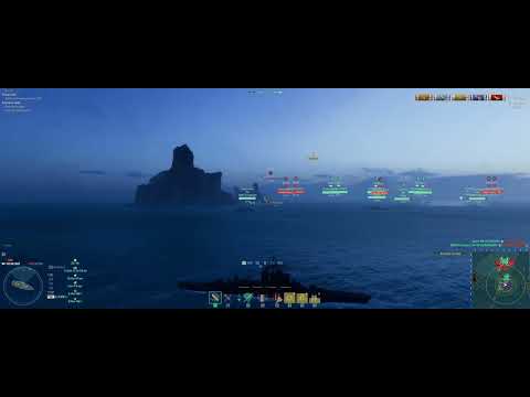 Narai Operation with French Light Cruiser Bayard - World of Warships