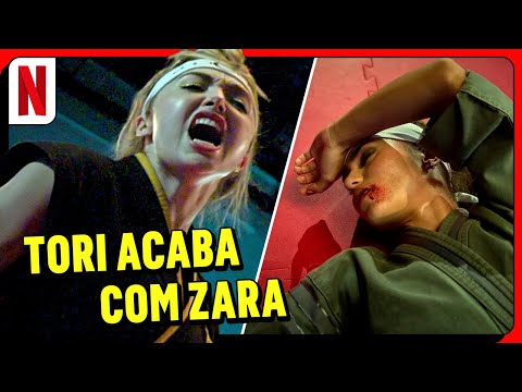 FOI INSANO 🔥 Tori X Zara no Sekai Taikai 🤯 | Cobra Kai | Netflix Brasil