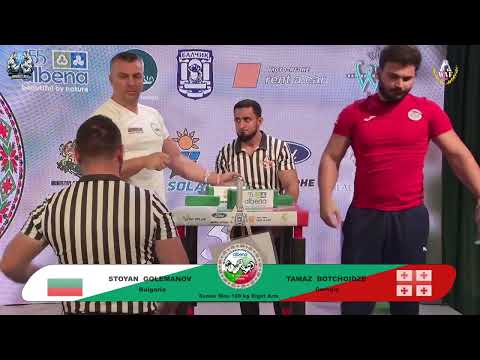Stoyan Golemanov vs Tamaz Botchoidze | Up to 100 kg | XLVI WORLD ARMWRESTLING CHAMPIONSHIP | 2025