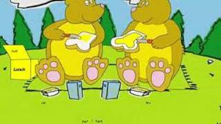 Ik zag twee beren broodjes smeren