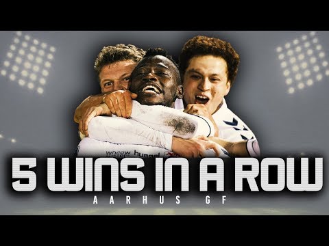 Aarhus GF ● AMAZING record ● 5 WINS IN A ROW !!!