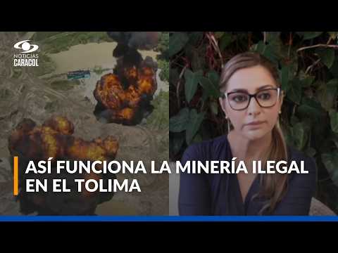 Preocupante panorama de violencia y minería ilegal en el sur del Tolima