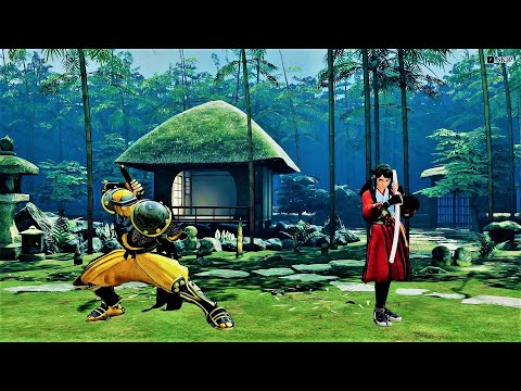 Hanzo Hattori  vs Hibiki Takane ( Hardest Al ) Samurai Shodown