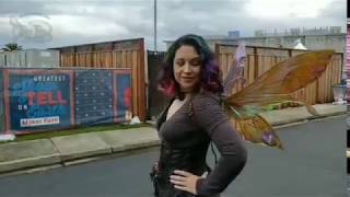 Flapping Mechanical Fairy Wings at Maker Faire '19