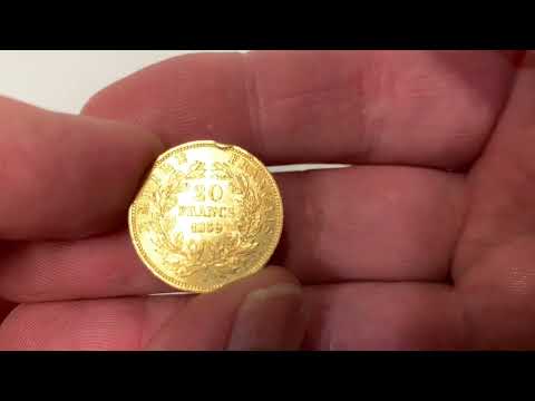 The Most Expensive 20 Franc Gold Coin I have ever bought - And Ugly!