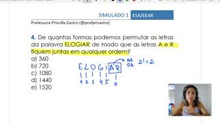 De Quantas Formas Podemos Permutar As Letras Da Palavra Elogiar
