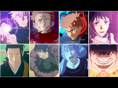 jujutsu kaisen cursed clash - All ultimate Attacks , domain expansion