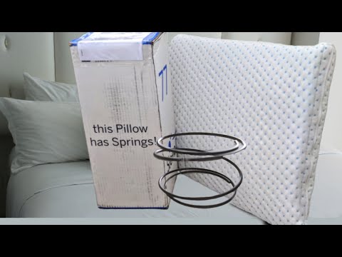 SleepOvation Pillow Review | Neck Pain Pillow with Springs Inside!
