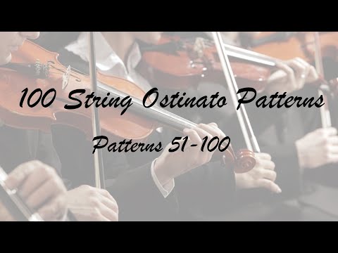 100 String Ostinato Patterns (patterns 51-100)