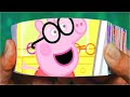 Flip Book Peppa Pig In Hindi Piggy In The Middle Gendh Ka Khel हिंदी Kahaniya Hindi Carto