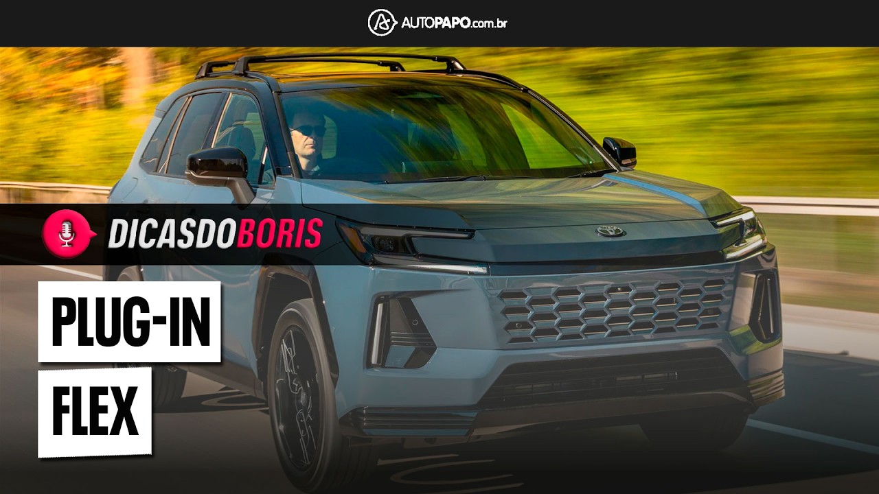 NOVO TOYOTA RAV4 É HÍBRIDO, PLUG-IN E FLEX