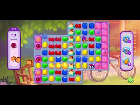 Homescapes level 13025 - no booster gameplay