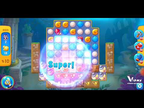 Fishdom. 9103 level no boosters and diamonds. 15 moves