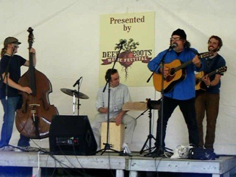 Deep Roots 2008 Peter Case with Hupmans at the Clock Park