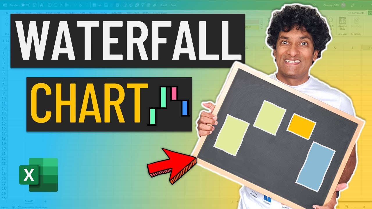 Let's make an AWESOME Waterfall Chart in Excel (2 adv. tricks)