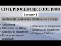 JUDGEMENT UNDER SEC 2 9 CPC Judgement Codeofcivilprocedure1908