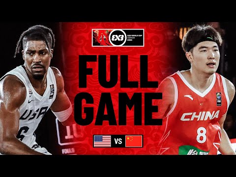 United States 🇺🇸 vs China 🇨🇳 | Men | Full Pool Game | FIBA 3x3 U23 World Cup 2025