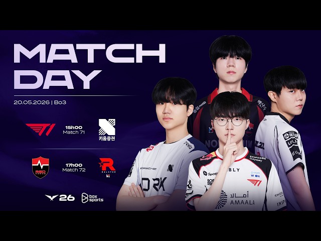 Bình Luận Tiếng Việt: T1 vs KRX l NS vs KT | LCK 2026