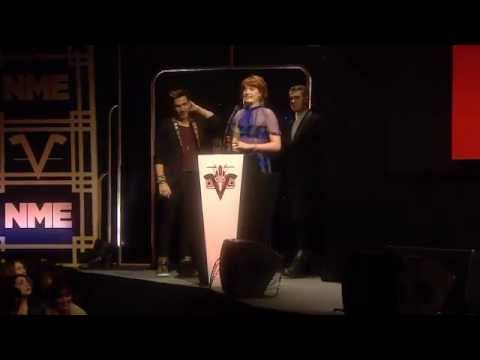 Florence Welch Wins Best Dancefloor Anthem - NME Awards 2013