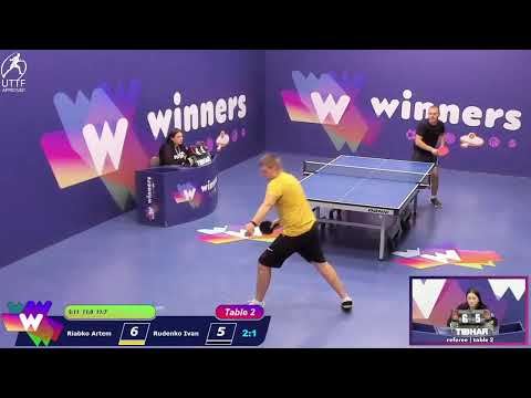 Winners League 23.10.21 Riabko Artem - Rudenko Ivan 20:00