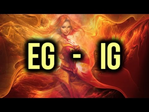 EG (Evil Geniuses) vs IG (Invictus Gaming) Highlights ESL One Frankfurt 2015 Dota 2