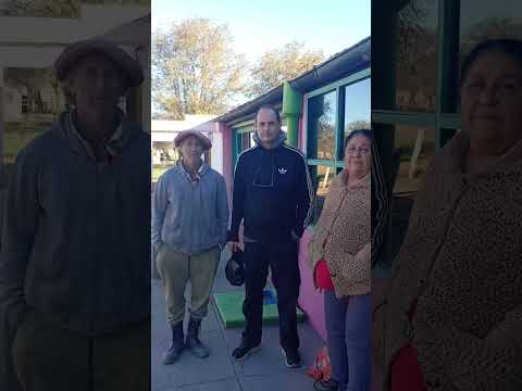 Carro Quemado, La Pampa!! de visita por el campo, se agradece a la Sra Matilde y al Sr Juan Zúñiga..