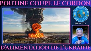 POUTINE COUPE LE CORDON D'ALIMENTATION DE L'UKRAINE. L'HIVER VA ÊTRE MEURTIER ET SANS PITIÉ
