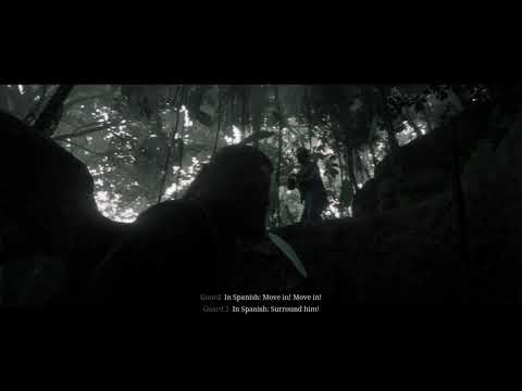 Red Dead Redemption 2: Guarma pitfall trap.