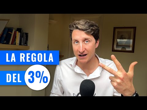 COMPRARE CASA O RIMANERE IN AFFITTO? | La regola del 3%