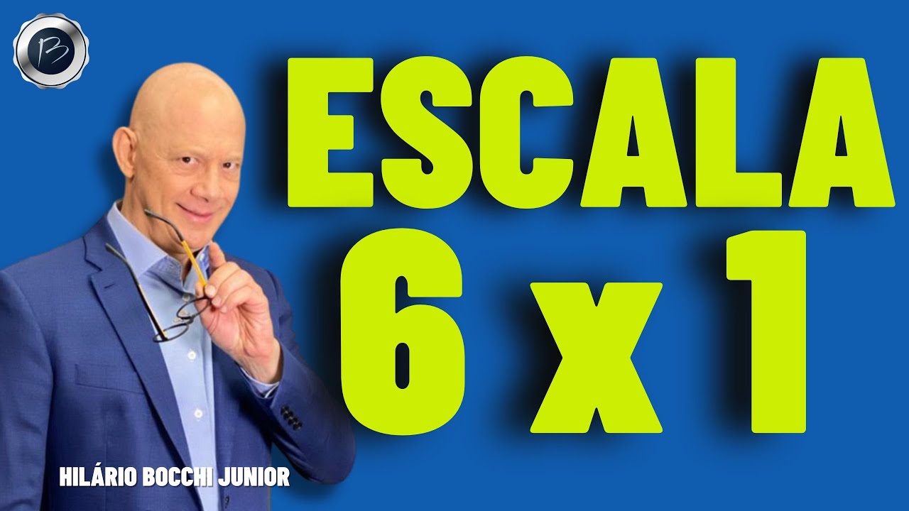 ESCALA: 6 x 1. Agora quero ver quem está do lado do trabalhador!