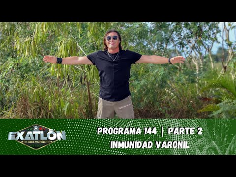 The men are playing for their armor to reach the SEMIFINALS! | Ep 144, pt 2 | Exatlón México